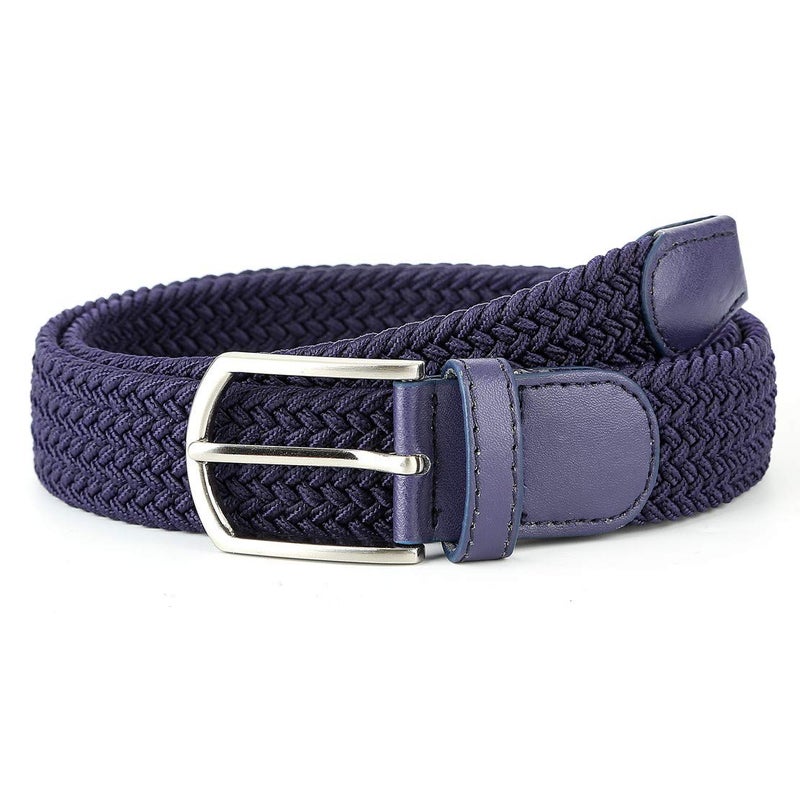 Radmire Braided Canvas Woven Elastic Stretch Belts for Men/Women/Junior with Multicolored - Image 2
